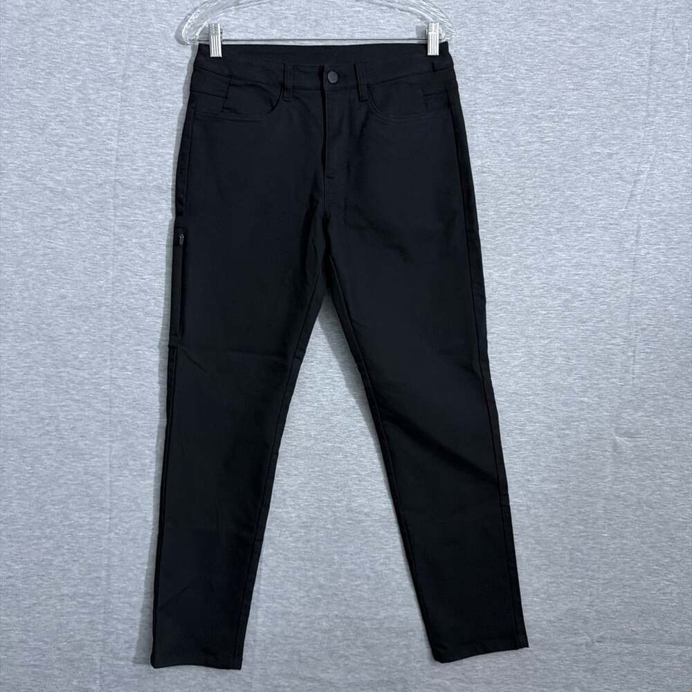 BYLT Men's Size 30 Black Everday Pant Slim Fit Stretch Pants